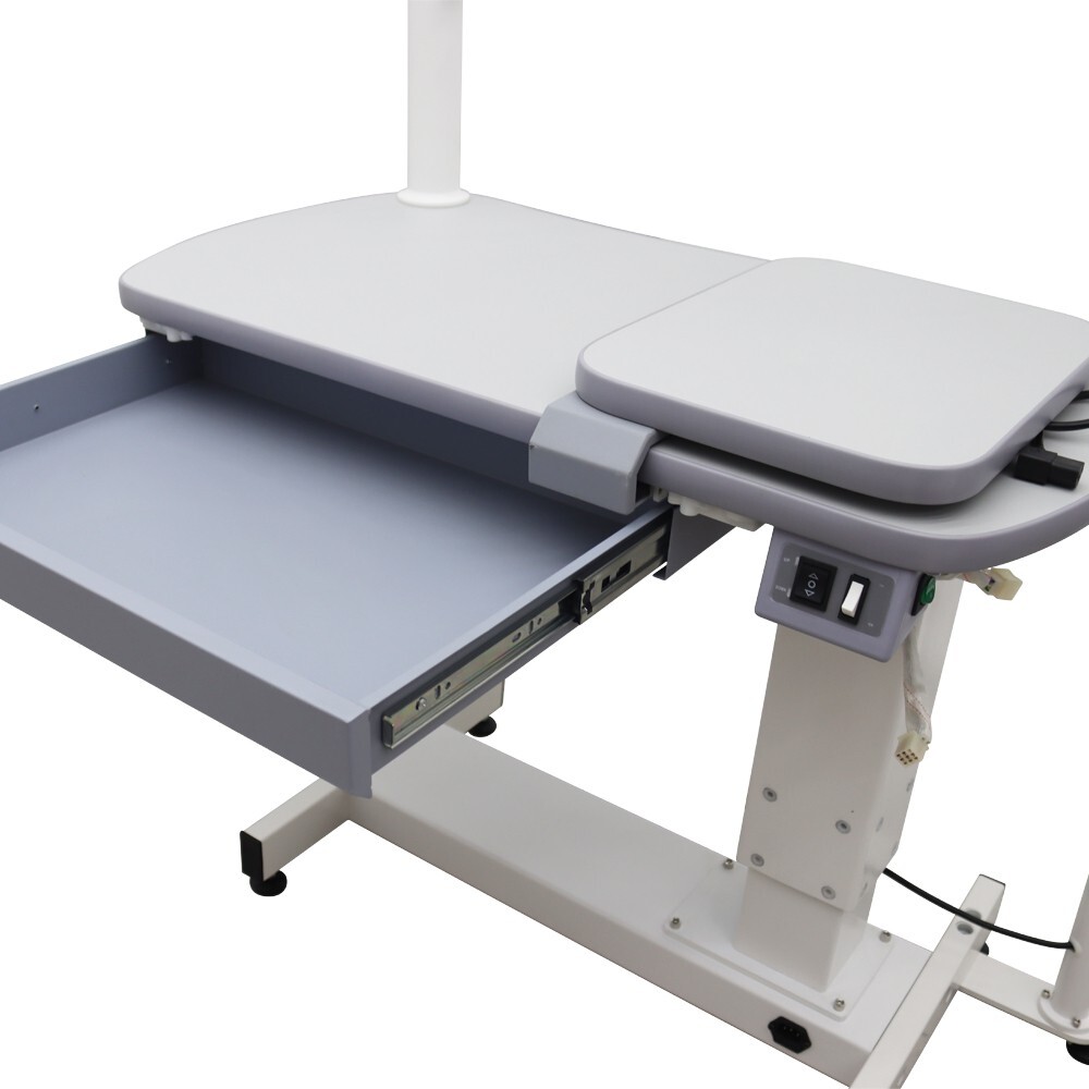 CP-180B Automatic Optometer Stand Eyeglass Tool Cart w/ Light Adjustable Height