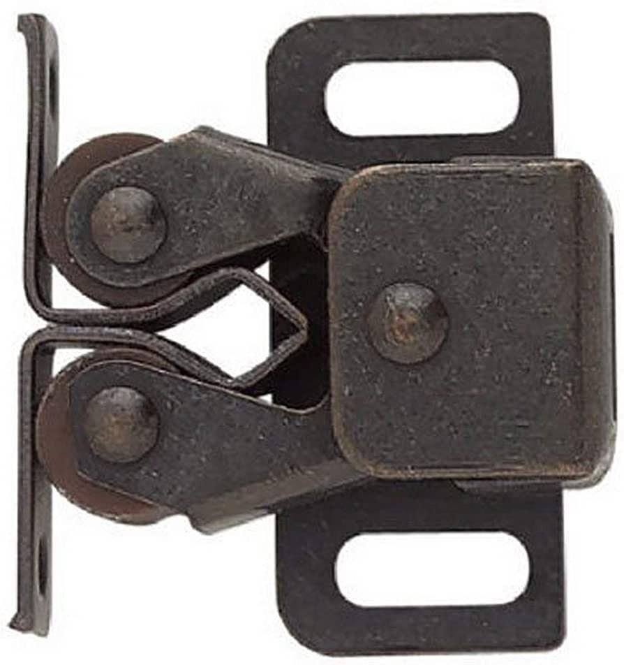 Double Roller Catch with Spear Statuary Bronze