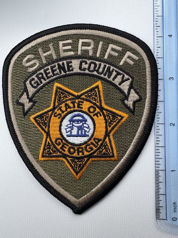 Greene County Georgia Sheriff Patch