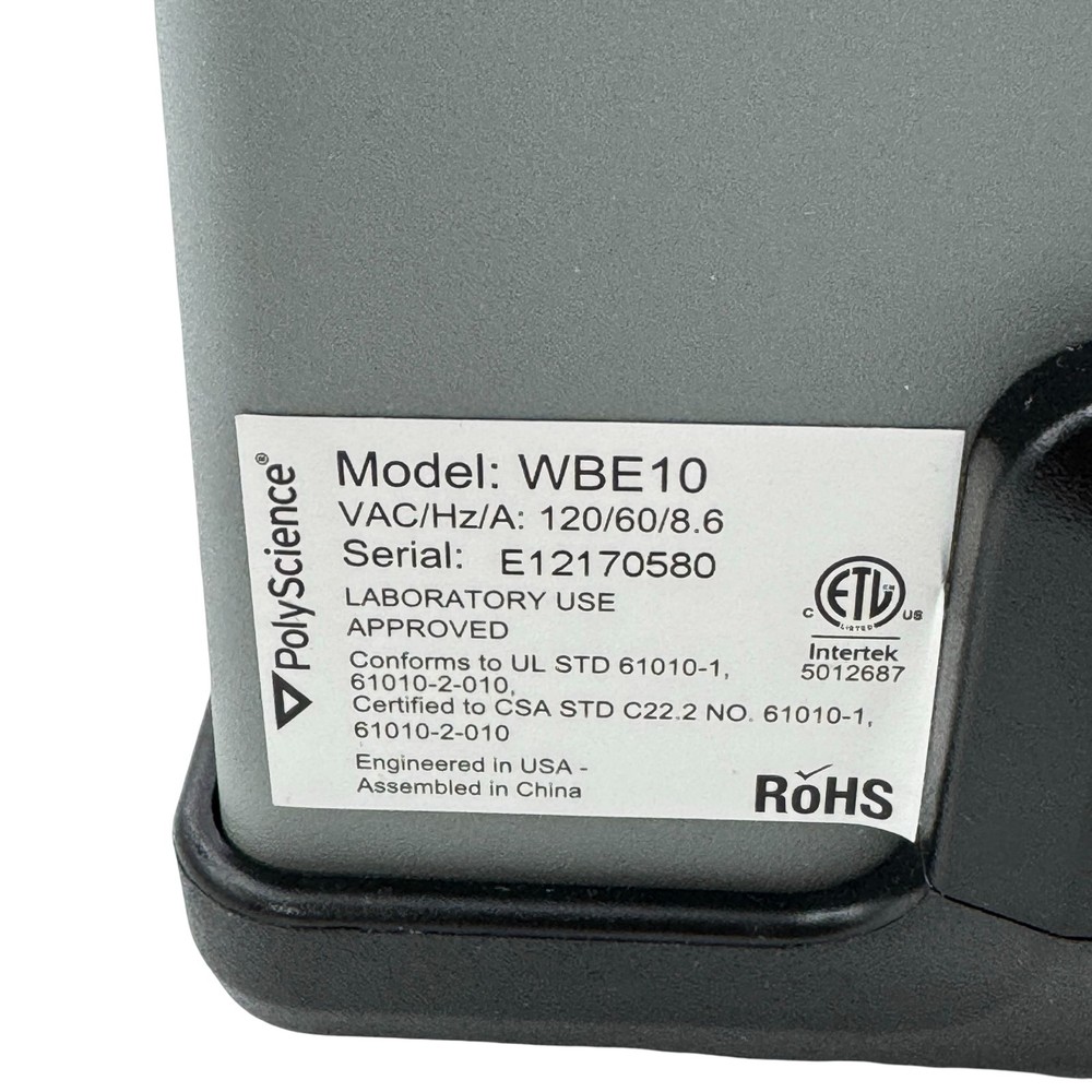 VWR Polyscience General Purpose Water Bath WBE10