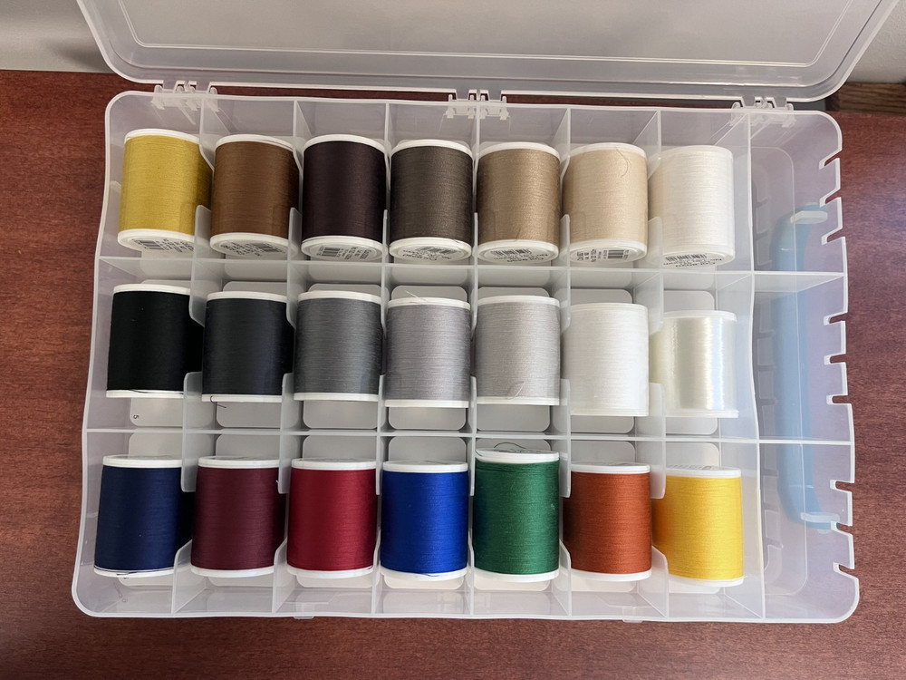 Madeira Quilt thread kit, new, 63 spools, Aerofil thread