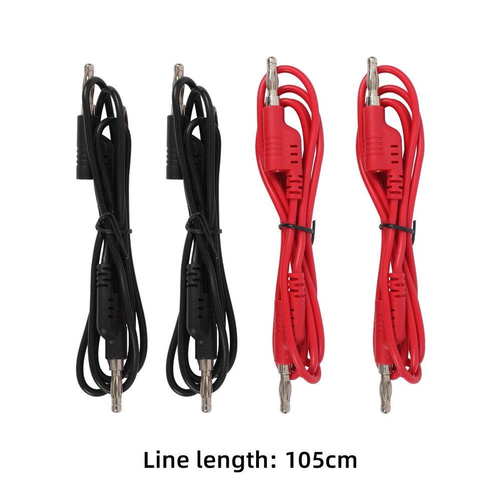 68x Electrical Multimeter Test Leads Probe Cable Oscilloscope Terminal Test Clip