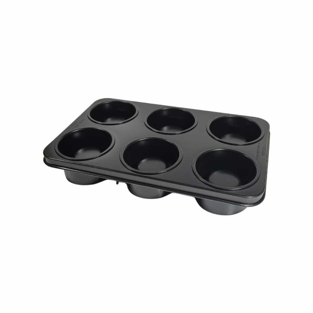 Cook's Choice Better Baker Non-Stick 6 Cavity Cupcake Pan Reversible
