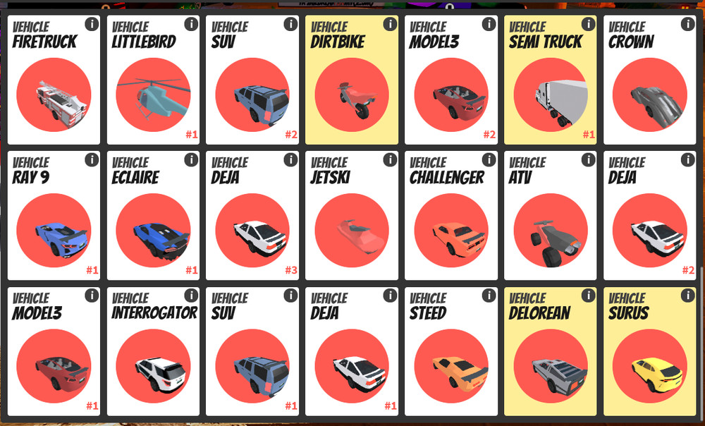 Jailbreak Inventory Sale (Send Offers In Dms)