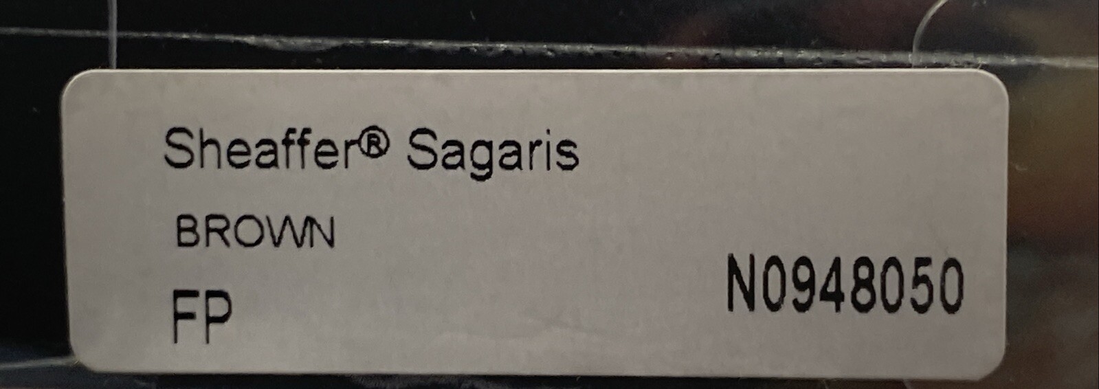 Shaeffer Sagaris Brown Fountain Pen N0948050