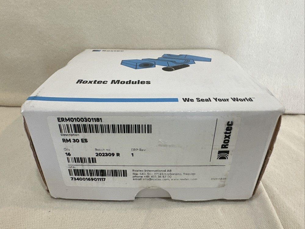 Roxtec Modules RM30 ES Sealing Modules, Box of (16) - ERM0100301181