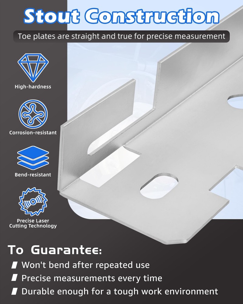 Wheel Alignment Tool Kit 2Pcs, Heavy Duty Toe Alignment Tool Plates... Fast Ship