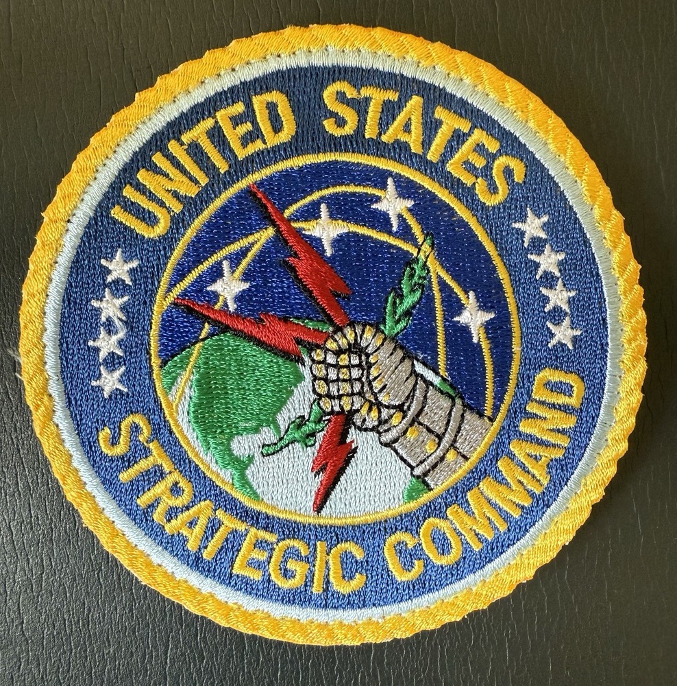 USSTRATCOM Patch, Strategic Command, Stratcom, Nuclear, Space, Missile Defense