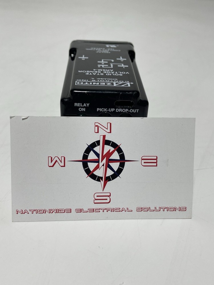 Zenith K-1188 Solid State Voltage Sensor; ARSM-4; 240-480VAC; 10A