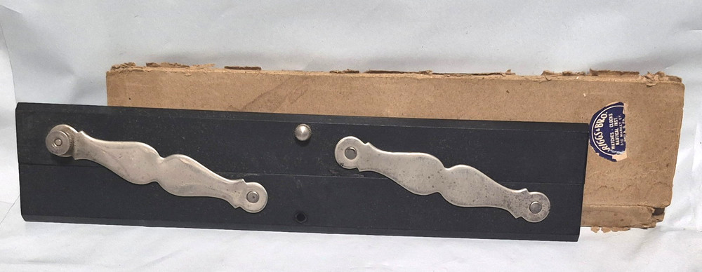 The Riggs & Bro. Phila. Adjustable Hinged Parallel Line Nautical /Drafting Tool