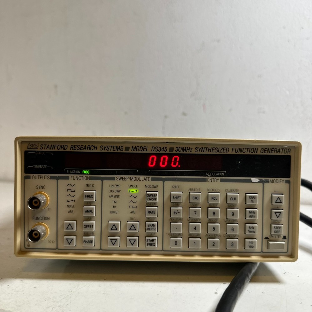 Stanford Research Systems (SRS) DS345 30MHz Synthesized Function Generator