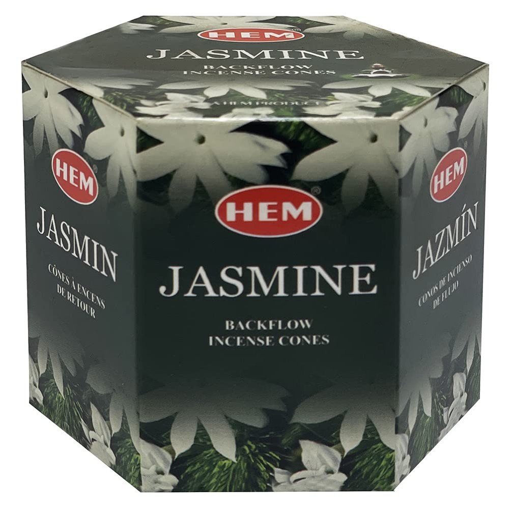 TRUMIRI Jasmine Backflow Incense Cones For Waterfall And Mat Bundle