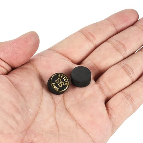 Pool Cue Tips Multiple Layer Pool Billiard Cue Tips Laminated 14mm Super Soft