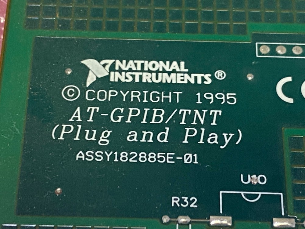 NATIONAL INSTRUMENTS 182885E-01 INTERFACE CARD