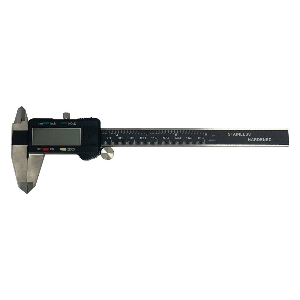 6"/150mm Digital Caliper Micrometer Measuring Tool , Inch/Millimeter Conversion