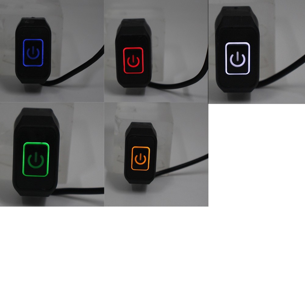 Plug And Play Headlight On/off Button Switch Connector for Sur Ron White