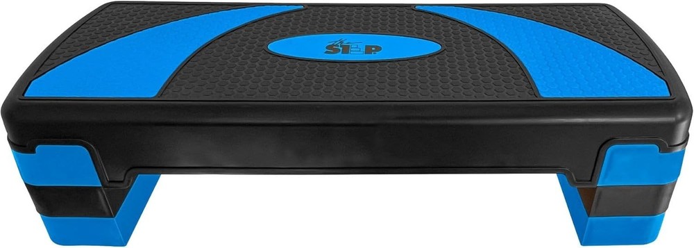 Compact Aerobic Step & Risers Set - 3 Adjustable Heights for Versatile Workouts