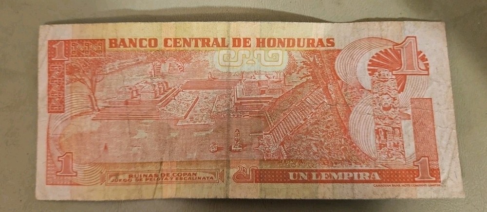 2003 Honduras 1 Lempira Note