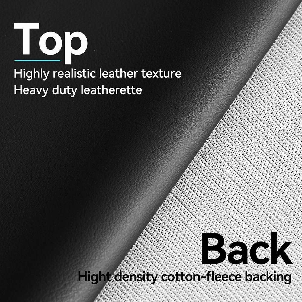 Durable Black Leatherette Pool Table Cover with Adjustable Drawstring – 8FT Size