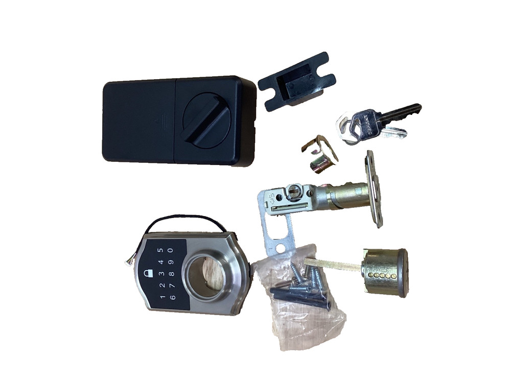 DEFIANT Electronic TouchPad Deadbolt Satin Nickel 10 user codes