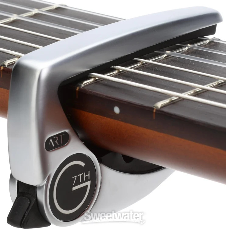 G7th Performance 3 Classical Guitar Capo - Silver