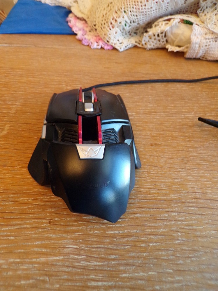 Blackweb Gaming Mouse Batman Car Shape Wired 7-Button PC Mouse