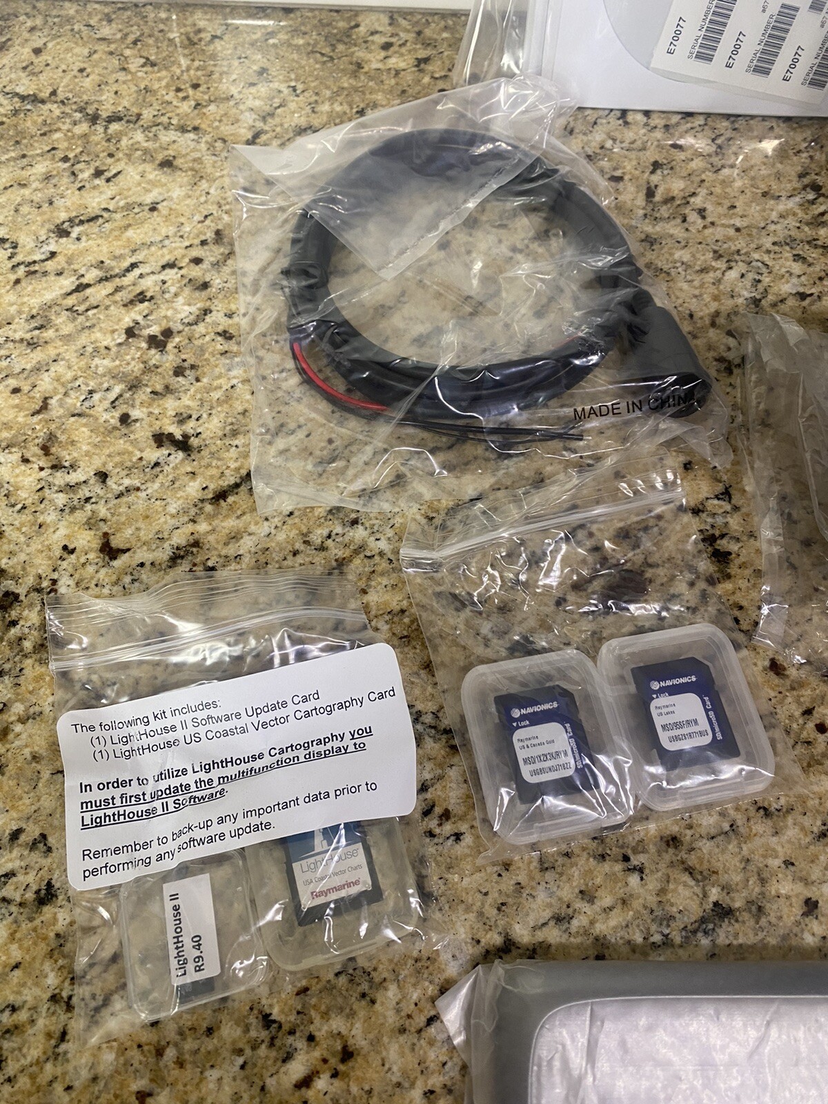 New/Open Box- Raymarine A67 Multifunction Display Part # E70077 - Version 7.43