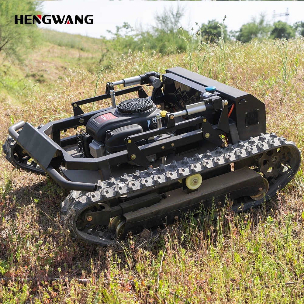 New 22 hp remote control off-road tank lawn mower with adjustable mowing height