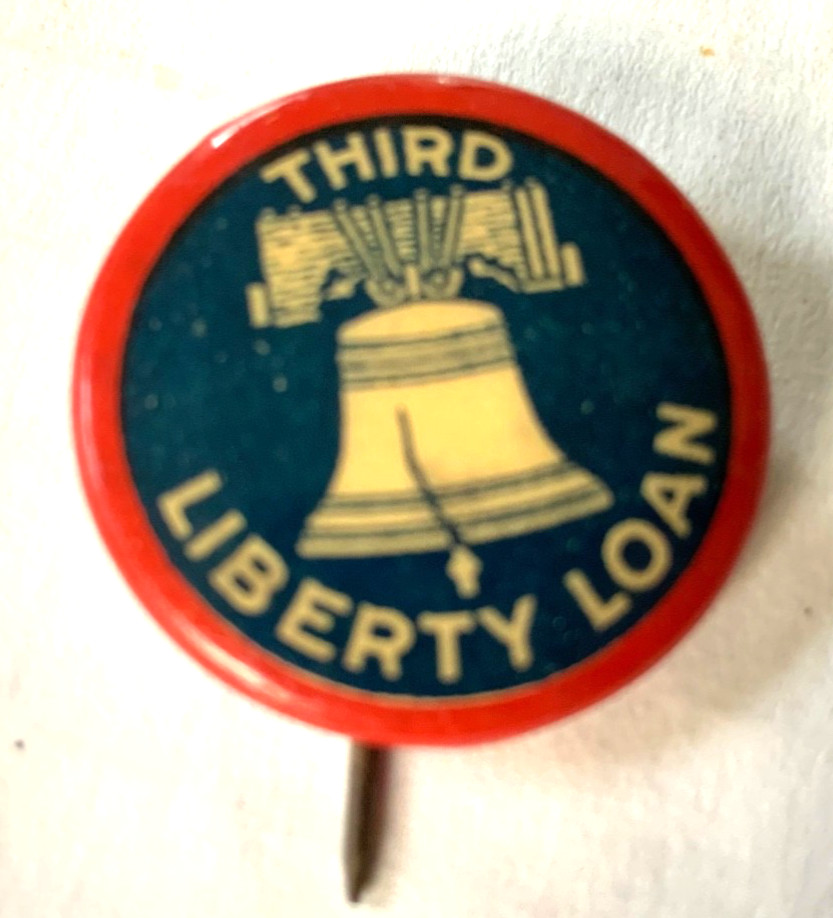 Home Front: Pin - Third Liberty Loan - WWI pin