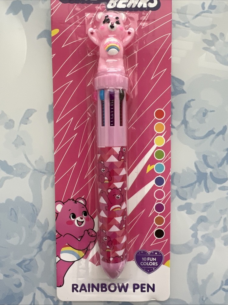 Pink Cheer Bear Care Bear Rainbow Pen
