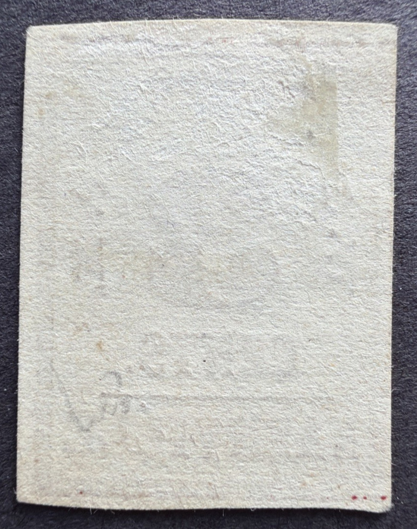 Confederate States CSA Sc# 4AX1 Provisional Nashville, TN 3c Stamp Type IV Used