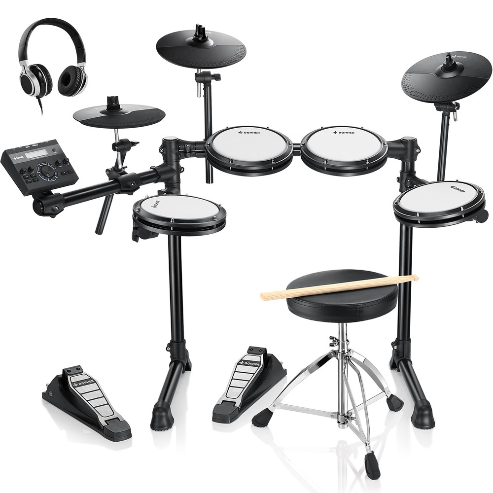 🥁 Donner DED-200 Lite Electric Drum Set