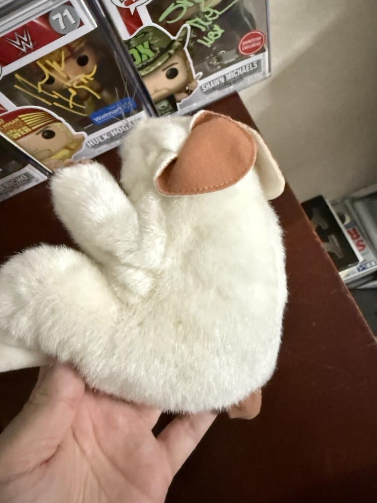 Folkmanis Small White Mouse Puppet About 7”