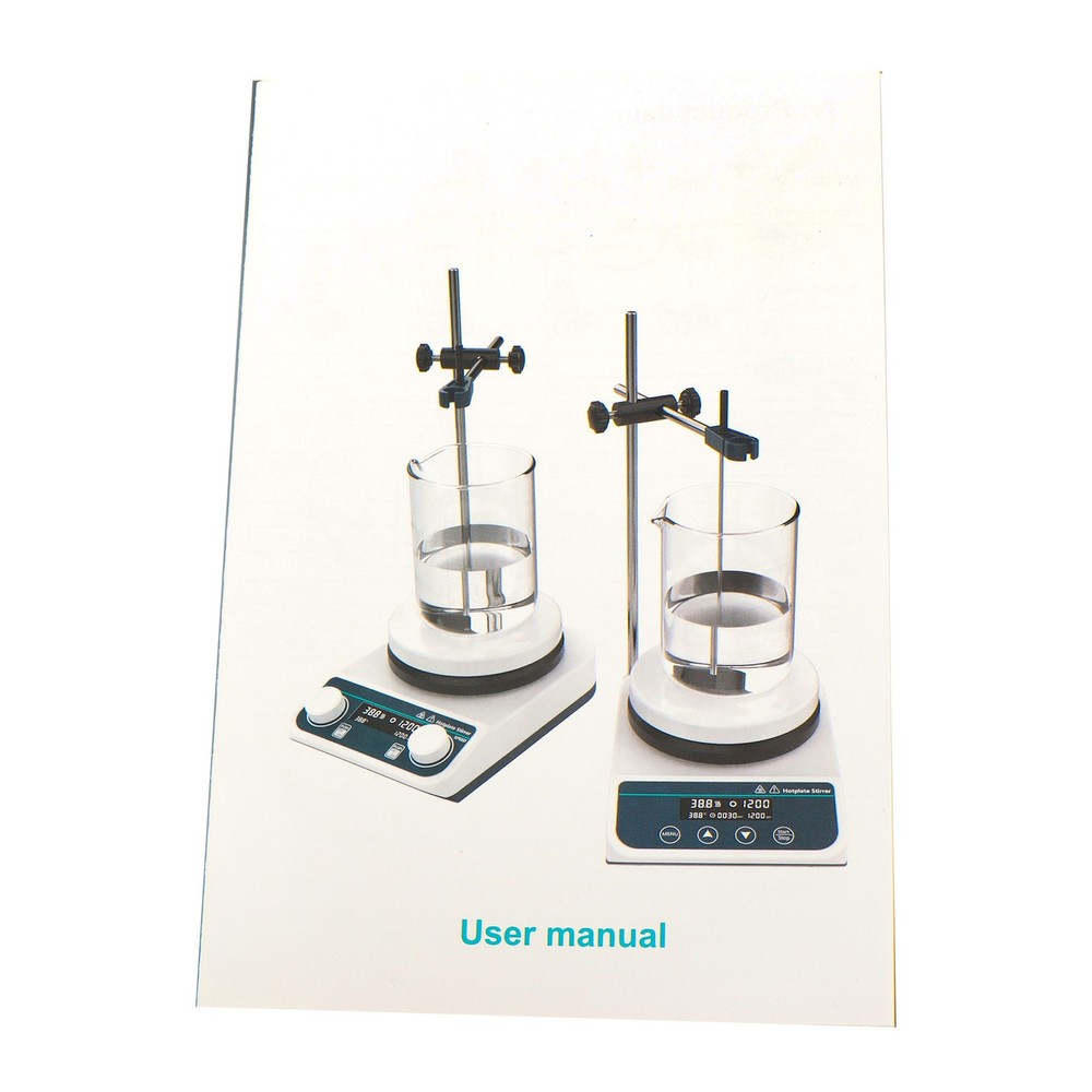 1 Pc Stirring Hot Plate with Probe Sensor Timing Function 1500RPM 3L