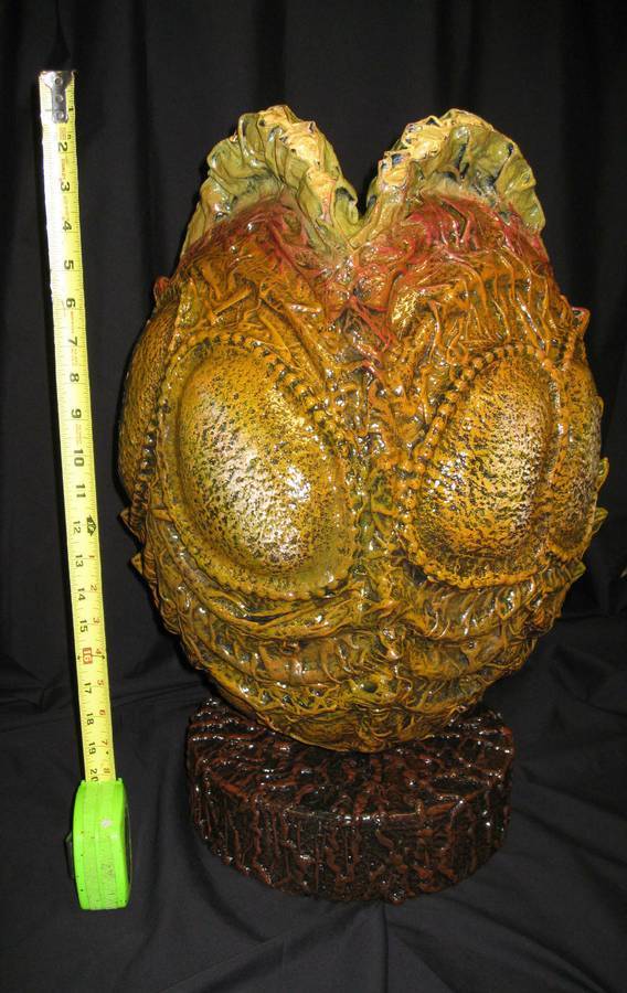 Alien Xenomorph Egg - mixed-media full 3-D sculpture