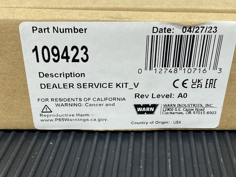 Warn Wired Remote 109423 ( Remote Only ) For VR EVO New