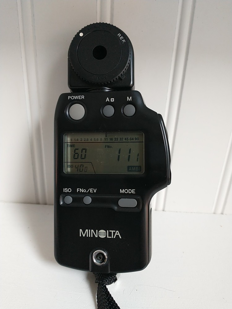 minolta auto meter iv f With Case And Strap