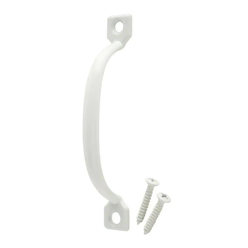 2 Pack Everbilt 4-1/2 in. White Light Duty Door Pull Handle 15094