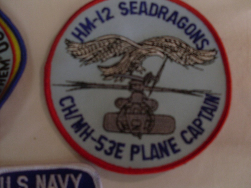 Navy USA 4 medium one small patch collection patches embroidered for display