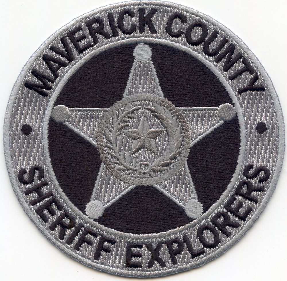 MAVERICK COUNTY TEXAS EXPLORER SHERIFF POLICE PATCH