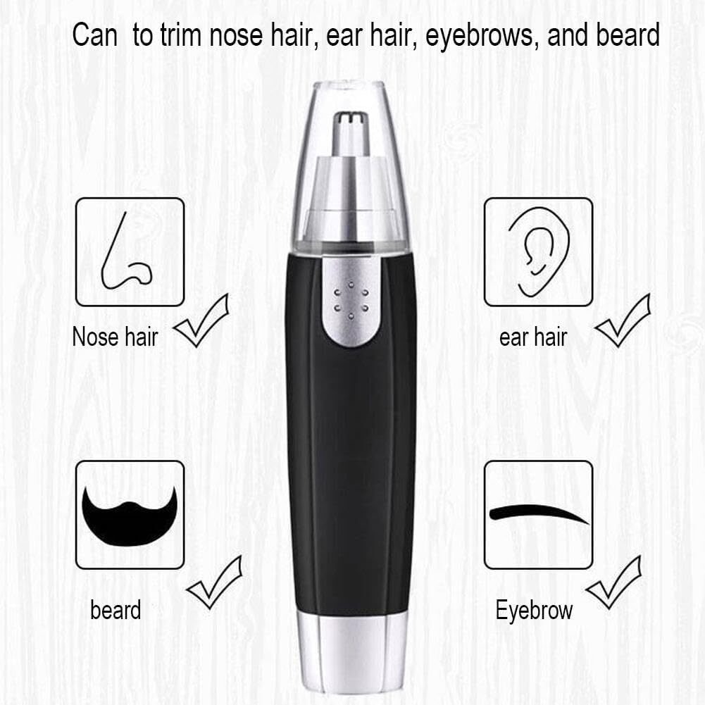 Electric Nose Hair Trimmer Shaver Ear Face Eyebrow Mustache Beard Shaver Clipper