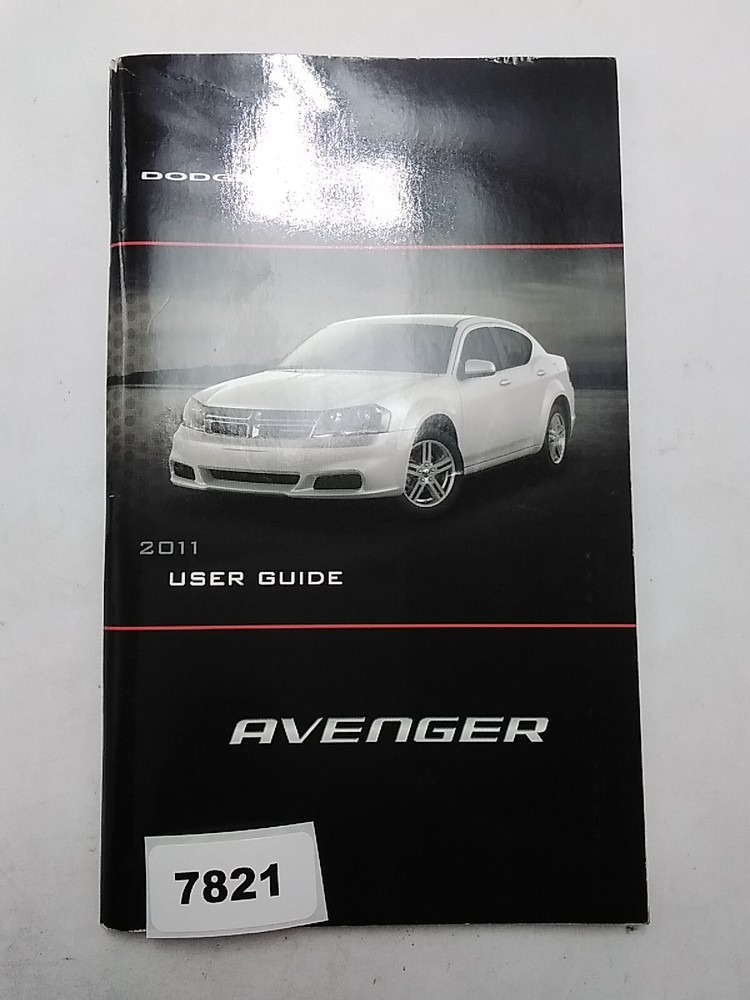 2011 Dodge Avenger User Guide OEM