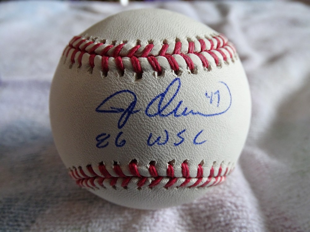 Jesse Orosco autograph baseball JSA Mets