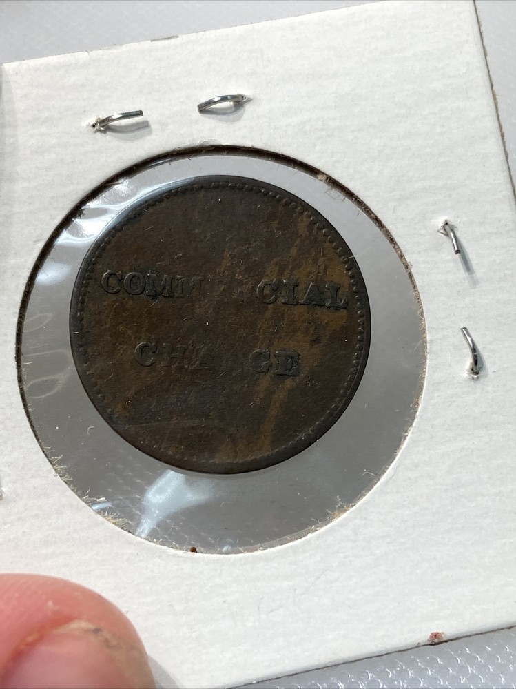 lower canada token commercial change small bust