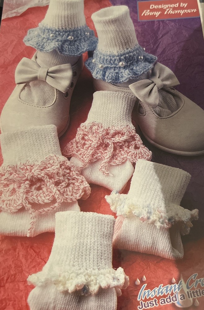 CROCHET ~ “Sock Trims” ~ PATTERN~