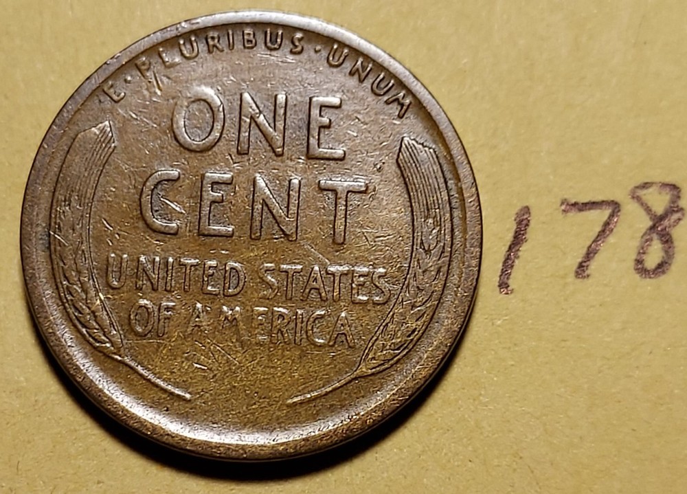 1921-S Lincoln Wheat Cent #178