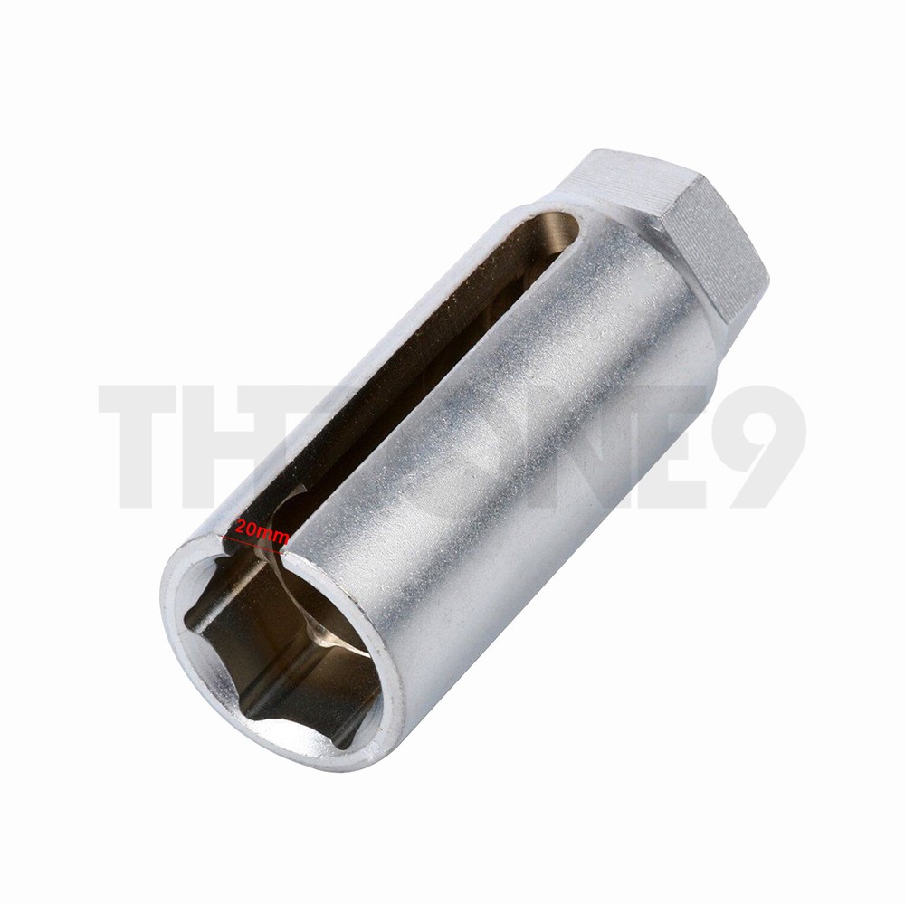 7/8'' 22mm 3/8'' Drive Car Oxygen Sensor Socket Wrench Offset Removal Tool