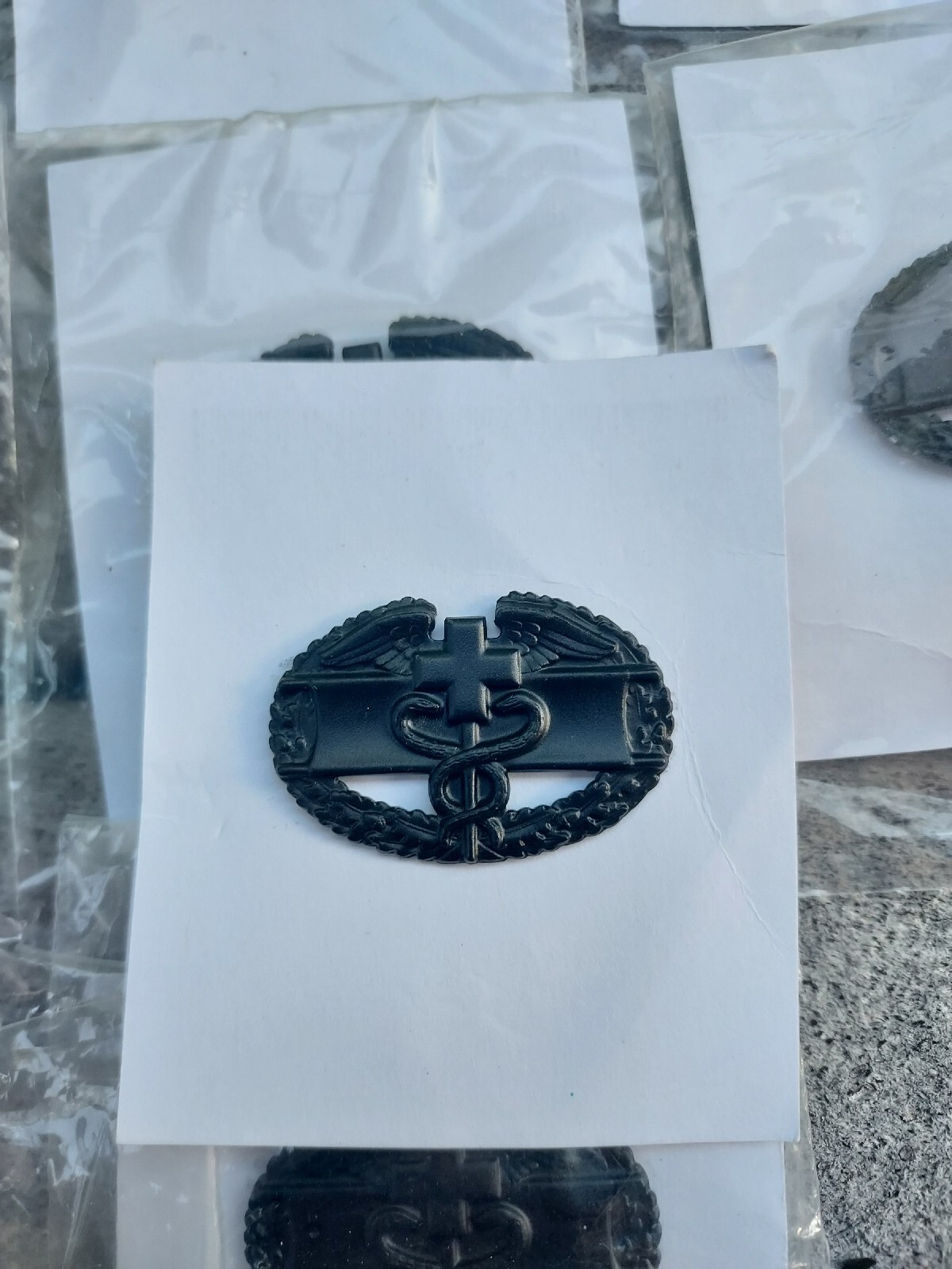 US Army Combat Medical Badge CMB Military Medic Badge Insignia Hat Uniform Pin