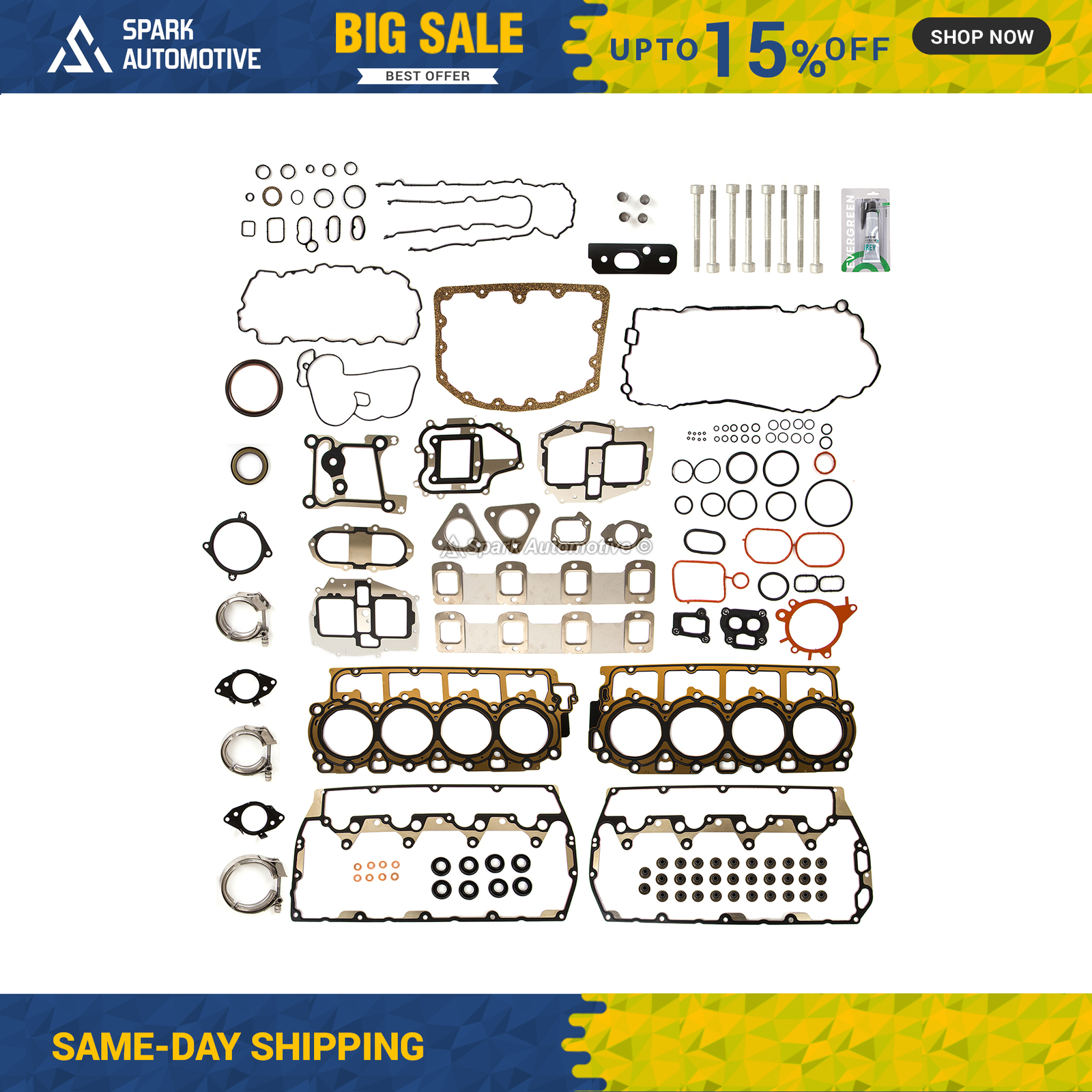 Full Gasket Set Fit 11-14 Ford F250 F350 F450 F550 6.7L DIESEL OHV 32V