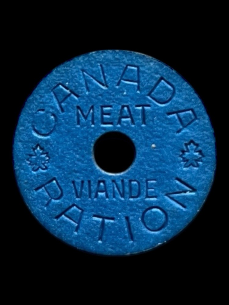WWII Canadian Meat Ration Token Coin Canada 🇨🇦